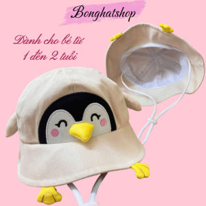 Nón bucket nón tai bèo nón vành trẻ em CÁNH CỤT cho bé trai bé gái từ 9kg đến 13kg