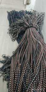 Tali Barang/ Bagasi Panjang 100CM - 6 Pcs khusus warna acak / random tali barang bahan elastis