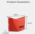 Outdoor folding stool portable travel paper stool creative portable stool. 