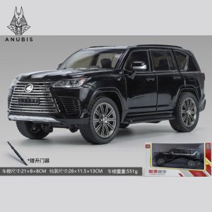 Mô Hình Xe Ôtô Kim Loại 1/24 Siêu Xe LEXUS LX600 Dùng Để Trưng Bày Bàn Làm Việc Làm Đồ Chơi Trẻ Em