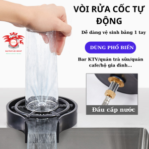 Vòi rửa chéncốc tự độngbộ rửa cốc chén thông minh lắp chậu rửa bát KENISI-VRCDN90
