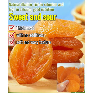⚡Buy 1 Free 1⚡【0 Additives】Sweet And Sour Pitted Apricots / Seedless Dried Fruit / Vitamin Supplement Dried Fruit / Office Nuts &amp Snacks / Breakfast Or Meal Replacement Dried Fruit