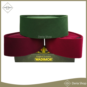 Kopyah Wadimor AC Warna Maroon Biru Hijau ORIGINAL Tinggi 7 8 9 10 Cm Songkok Solat Hitam Pria Dewasa Kopiah Sholat Anak Laki Santri Polos Peci Marun Beludru Pendek Bludru Maron Kopeah Shalat Nasional Ori Songko Item Sonkok Minang Kopia Betawi