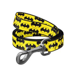 WAUDOG Nylon Dog Leash | DC Comics Superhero Designs | Soft Nylon for Small to Large Dogs 1.22m