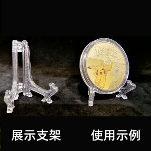 LZD  Japanese Pikachu Commemorative Coin Coins Pokemon   Anime Baby Gold Coin Pokemon Coin Commemorative Medal