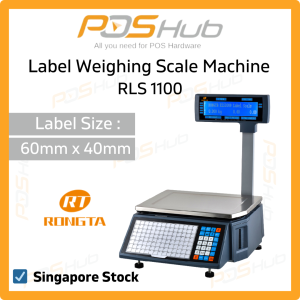Rongta Barcode Label Weighing Scale Machine 30kg RLS 1100 Timbang Barcode