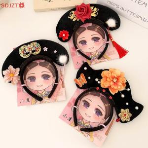 🚚【Local Express Delivery】🚚 Ancient Royal Court Queen Princess Headband Headdress Classical Hanfu Cheongsam Hair Hoop Accessories