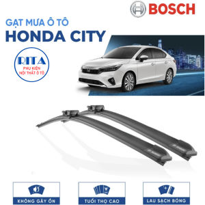 Gạt Mưa Bosch Cho HONDA - Combo 1 Cặp Gạt Mưa Theo Dòng Xe Honda - Chính Hãng Bosch - BH 6 Tháng