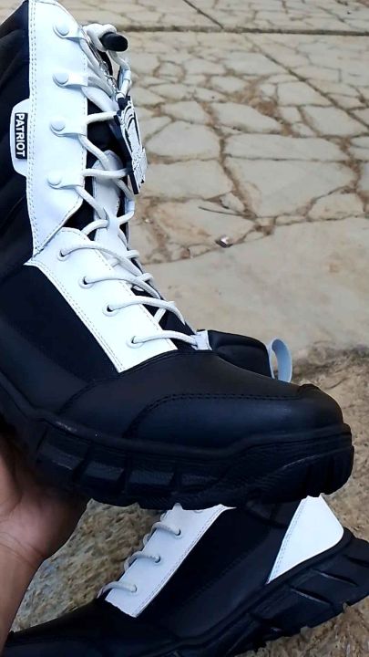 SEPATU PDL PROVOS POLRI KULIT TRBARU MERK PATRIOT