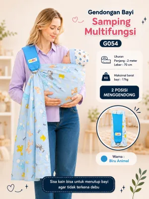 Gendongan Bayi samping multifungsi animal series (G054)