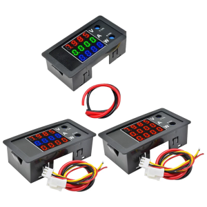 ไฟแสดงสถานะแรงดันไฟฟ้า0ถึง100V พร้อมจอแสดงผล4หลัก LED สำหรับการอ่านง่ายออกแบบมาสำหรับการใช้งานอุปกรณ์โครงงาน DIY และมืออาชีพ