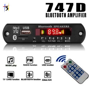 2024 Original AC 220V 12v 24v Bluetooth Audio Amplifier Karaoke Amplifier Hifi Stereo Multi-purpose Power Amplifier