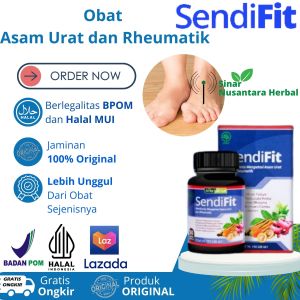 SendiFit Mengatasi Nyeri Sendi Asam Urat Rematik Saraf Kejepit Sakit Pinggang Encok Kesemutan Tremor Sakit Tumit 100% AMAN TANPA EFEK SAMPING
