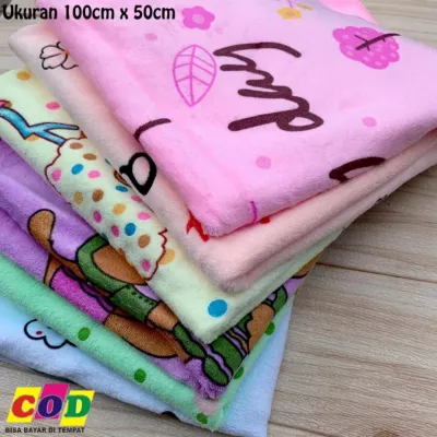 PROMO Handuk Bayi Halus Handuk Lembut dan Halus Handuk Anak Motif 60x120cm - Random