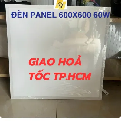 Đèn led panel 600x600 48W 60w Sáng trắng | Giao Hoả Tốc khu vực TP. HCM