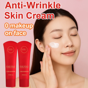 💥【Skin Care Cream】💥5-Layer Wrinkle Cream Effective Moisturizing Concealer Cream Long-Lasting Makeup Cream to Brighten Skin and Reduce Wrinkles Nourish Skin for a Long Time Anti-Aging