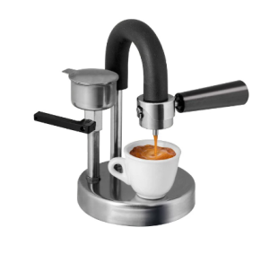 Italian Handmade Coffee Machine Teo Espresso Mini Portable Coffee Can be Heated with Gas Compor for Outdoor Office House