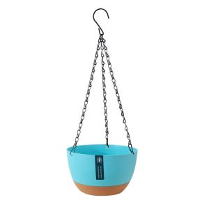 YES LADY With Drainage Hole Self-Watering Hanging Planters Hydroponic Hanging Chain Plant Pot Watering Bottle Plastic Baskets Indoor