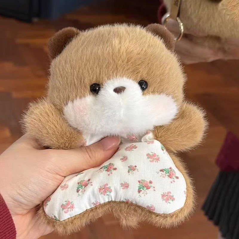 Boneca de peluche mãe e bebé peluche almofada de conforto_voghion.com