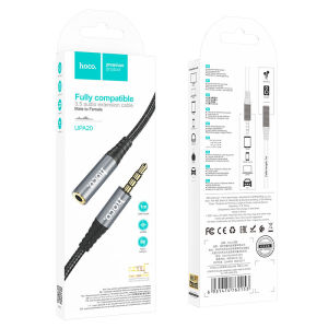 Cáp Nối Dài Cổng 3.5mm Hỗ Trợ Mic Siêu Xịn HOCO UPA20 .Dây AUX kết nối loa dài 1M - 2M Chính Hãng