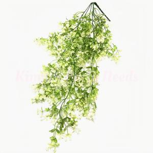 Hanging Vine Babys Breath Artificial Vine Bell Orchid Plant Wall Fake Flower Home Ceiling Wedding Decoration Green Vine