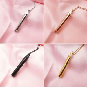 Stress Relief Mindful Breathing Necklace for Natural Anxiety Relief-Yoga Breath Work for Meditation Deep Breath