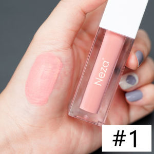 NEZA Matte Waterproof Lipstick 24hour Long Lasting Velvet Lip Gloss Moisturizing Non-Stick Cup Daily Office Makeup