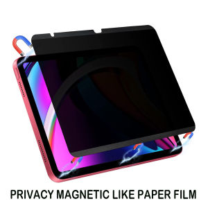 【🔥SG SELLER🔥】RICHMENTGADGET Like Paper feel Removable Magnetic Privacy Screen Film for iPAD AIR 13INCH 2025 2024 / iPad PRO2024 / IPAD 11th 10th / iPad Air 6 / air 5 / air 4 / iPAD MINI 7/ 6 / 5 /4 iPAD PRO 13INCH / 12.9INCH / 9.7 / 10.2 / 10.5