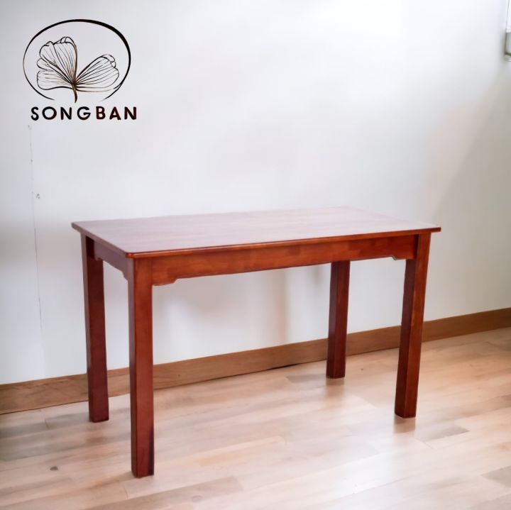 Bàn Ăn Gỗ Cao Su, Bàn Làm Việc 60x1m2 - Hàng VN Xuất Khẩu