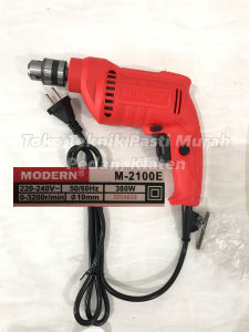 Mesin Bor 10mm Modern M-2100 E / Drill m2100e / M 2100 E