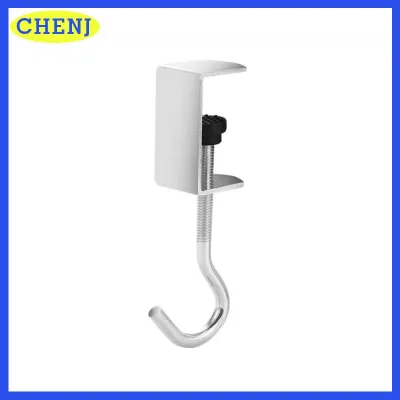CHENJ Móc treo bàn bằng thép có thể xoay 360 °-Móc cạnh bàn có thể tháo rời móc treo tai nghe chơi game móc treo ba lô lưu trữ