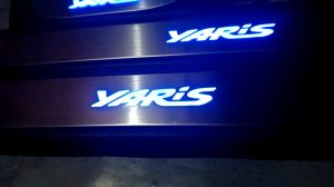 Door Sill Plate Yaris Led / Sillplate Samping Pintu All New Yaris 2014-2022 Up Lampu