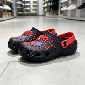 Crocs s Dép trẻ em mới dép lê mũi kín mùa hè dép sandal cho bé giày đi biển.