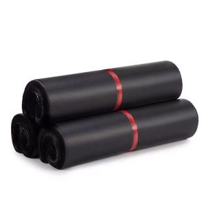 BUCK. ซองไปรษณีย์พลาสติก ถุงไปรษณีย์ สีดำ (10ใบ) คุณภาพดี เหนียว กาวเหนียว ติดแน่น ถุงพัสดุ ซองไปรษณีย์พลาสติก