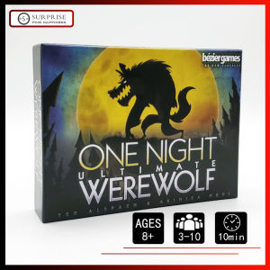 【Ready Stock】One Night Ultimate Werewolf Party Game Board Game in English