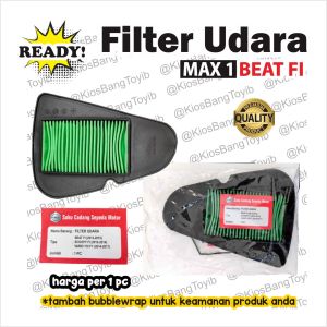 Filter Saringan Udara Beat FI Scoopy FI Vario 110 FI (Max1)