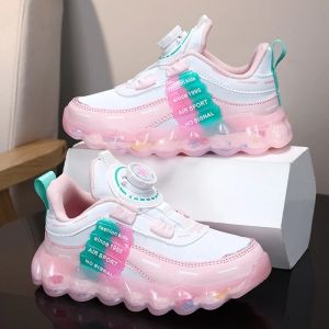 New Anti-skid Leather Kids Sneakers for 5-16Years Girls Casual Walking Footwear Non Slip Children Boys Sport Running Sneaker2026