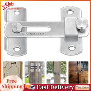 [Ueb]16Pcs Gate Lock Bolts Anti-Theft Door Latches for Barn Doors Window Cabinets Durable Metal Hardware