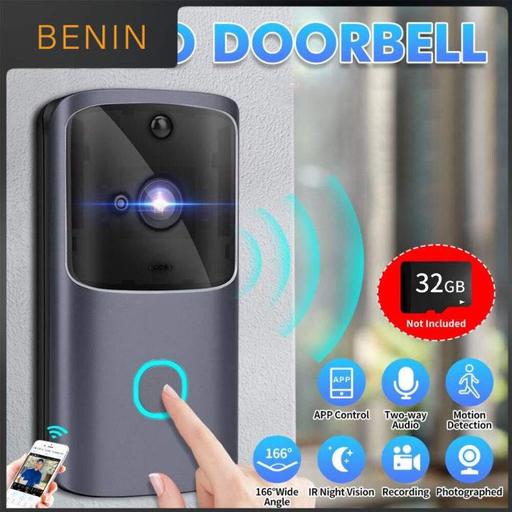 【New upgrade】WIFI Doorbell Smart Video DoorBell M10 Camera 720P