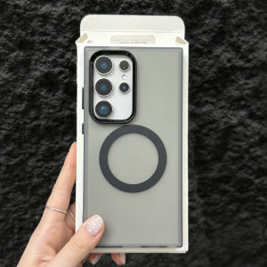 Matte Candy Clear Magnetic Magsafe Case For Samsung S25 S24 S23 FE Ultra Plus A56 A36 A26 A16 A06 A55 A35 A25 A15 F55 M55 Cover