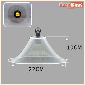 E.B. Misting Spray Nozzles Windproof Plastic High Pressure Misting Nozzle with Hood Sector