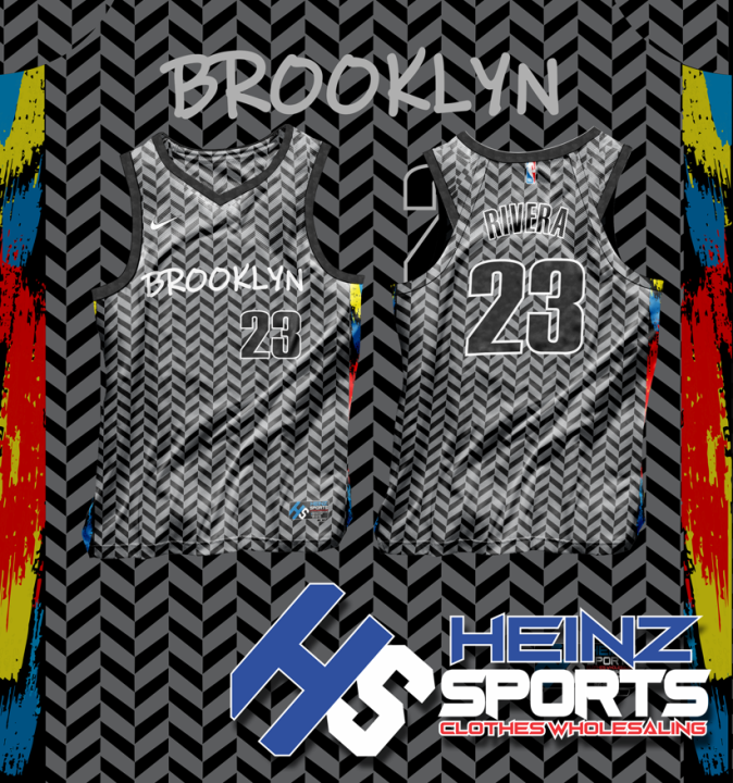 brooklyn nets jersey sublimation