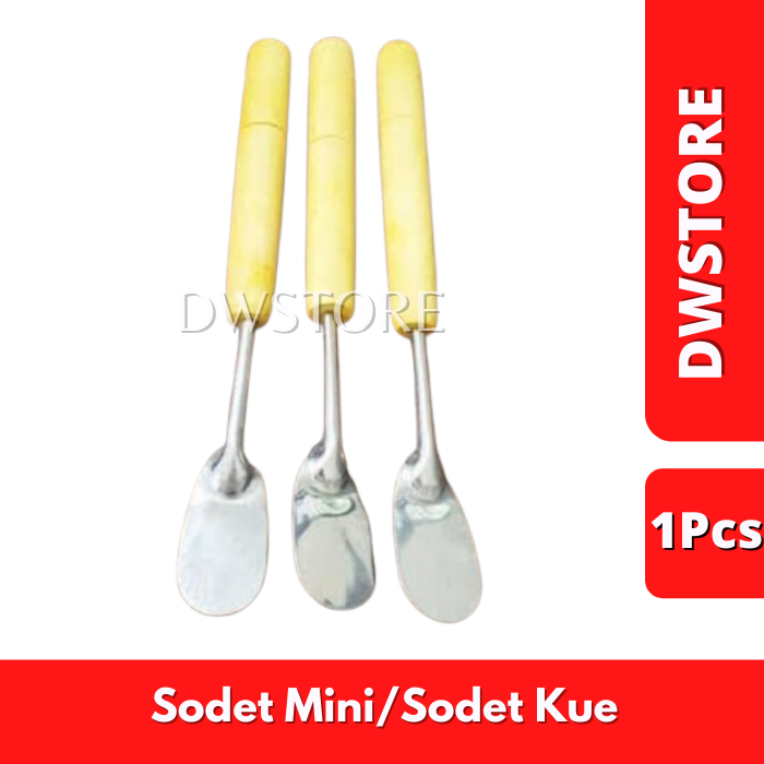 DW Store Sutil Kue Spatula Kecil Sodet Bikang Kue Lumpur - 1 PCS ...