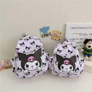 [🇵🇭 Stock&COD] New Sanrio Cartoon Backpack Kuromi Melody Cinnamoroll Large Capacity School Bag Waterproof Bagpack For Kids Girls Boys Students