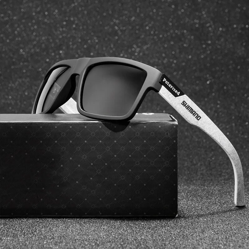 Shimano Fishing Polarized HD Sunglasses - Mens Sports 100% UV400 Protection