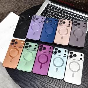 Soft Silicone Matte Magnetic wireless charging Case For iPhone 18 Pro Max 18 Pro