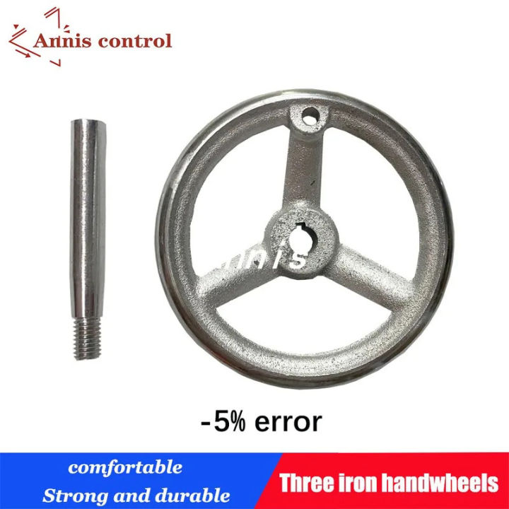 Cladding Hand Wheel Lathe Handwheel 16x160MM Cast Iron Chrome Plated Hand Wheel W