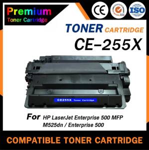 HOME หมึกเทียบเท่า CE-255A 255A CE255A CE255 55A 255 C255A FOR HP P3010 P3015 P3015d P3015n P3015dn P3015x