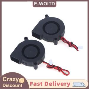 【CHANGXIANG3】 5015 5V 12V 24V tay áo mang không chổi than cho RepRap Prusa i3 DC Quạt làm mát Turbo Fan 5015S 3D bộ phận máy in Fan
