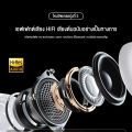 หูฟังบลูทูธไร้สาย Pro 5 หูฟังบลูทูธหูฟังกีฬาลดเสียงรบกวนอัจฉริยะเสียงไฮไฟหูฟังชนิดใส่ในหูเหมาะสำหรับ Android/iPhone/Huawei/Xiaomi. 